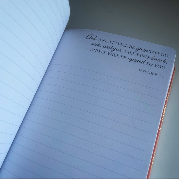 Orange and gold Bible quote journal - Picture 7 of 7